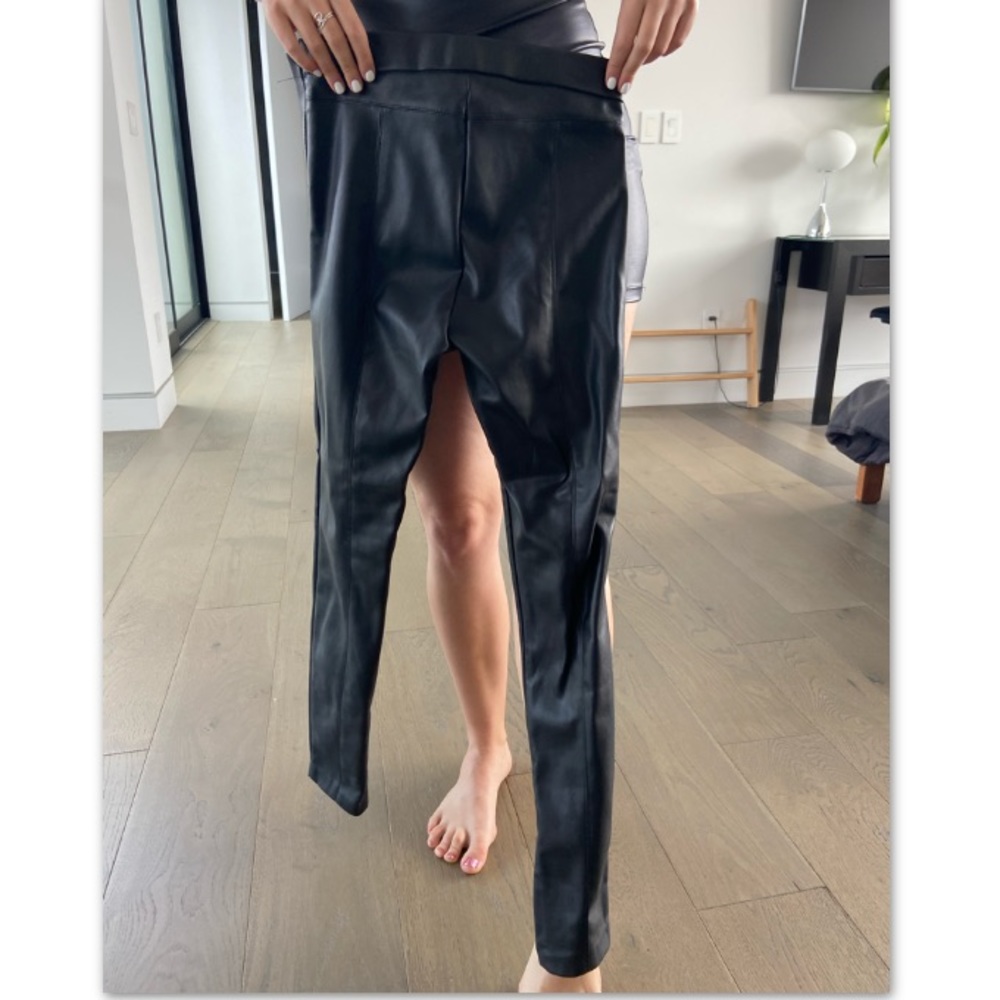 Black Leather Pants